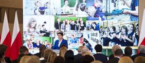 [VIDEO] Premier Beata Szydło: Reforma edukacji jest jedną z najtrudniejszych, które przygotował rząd