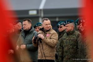 [VIDEO] Orzysz. Prezydent RP określił główne kierunki rozwoju Sił Zbrojnych RP