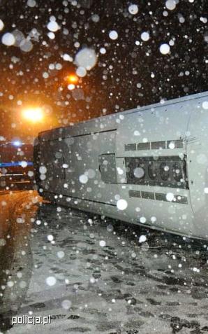 [FOTO] 11 osób rannych w wypadku autobusu w Żywcu! 