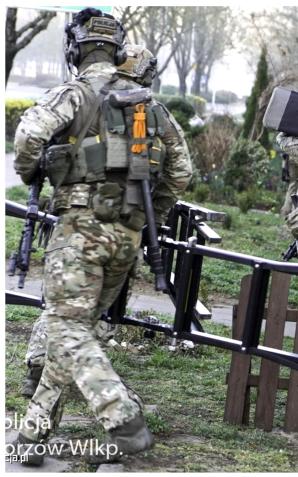 [VIDEO] Zakazane środki i podejrzenie broni. Interwencja kontrterrorystów w mieszkaniu