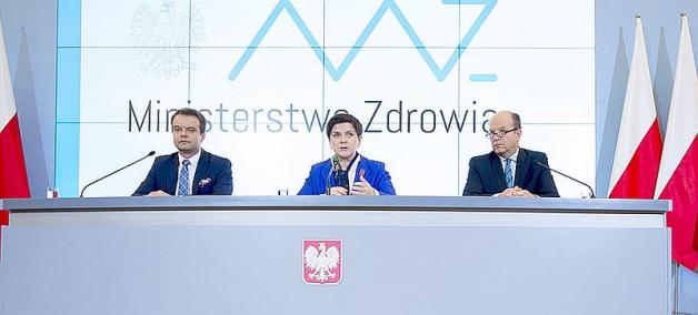 Premier Beata Szydło: Rząd przyjął ustawę o sieci szpitali. Szereg wdrażanych w służbie zdrowia zmian służyć ma dobru Pacjenta