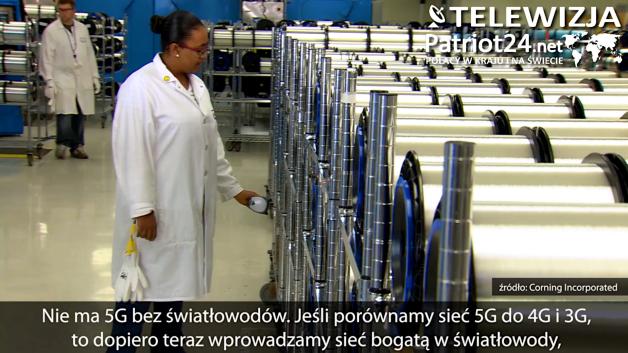 [VIDEO] Rozbudowa sieci 5G napędzi popyt na światłowody. Ich nowa fabryka w Mszczonowie obsłuży największych odbiorców w Europie
