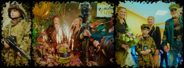 [VIDEO] 10. urodziny Krzysztofa Rutkowskiego Juniora w militarnym stylu! W ALFA FUN - najbardziej elitarnym centrum rozrywki w Łodzi!