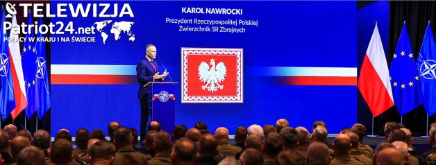 [VIDEO] Prezydent: Siłą Rzeczypospolitej są jej Siły Zbrojne